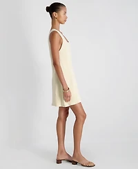 French Connection Women's Scoop Neck Mozart Mixed Stripe Mini Dress