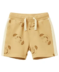 Disney Baby Boys' Simba Print Vest, Bodysuit, and Shorts, 3-Piece Set