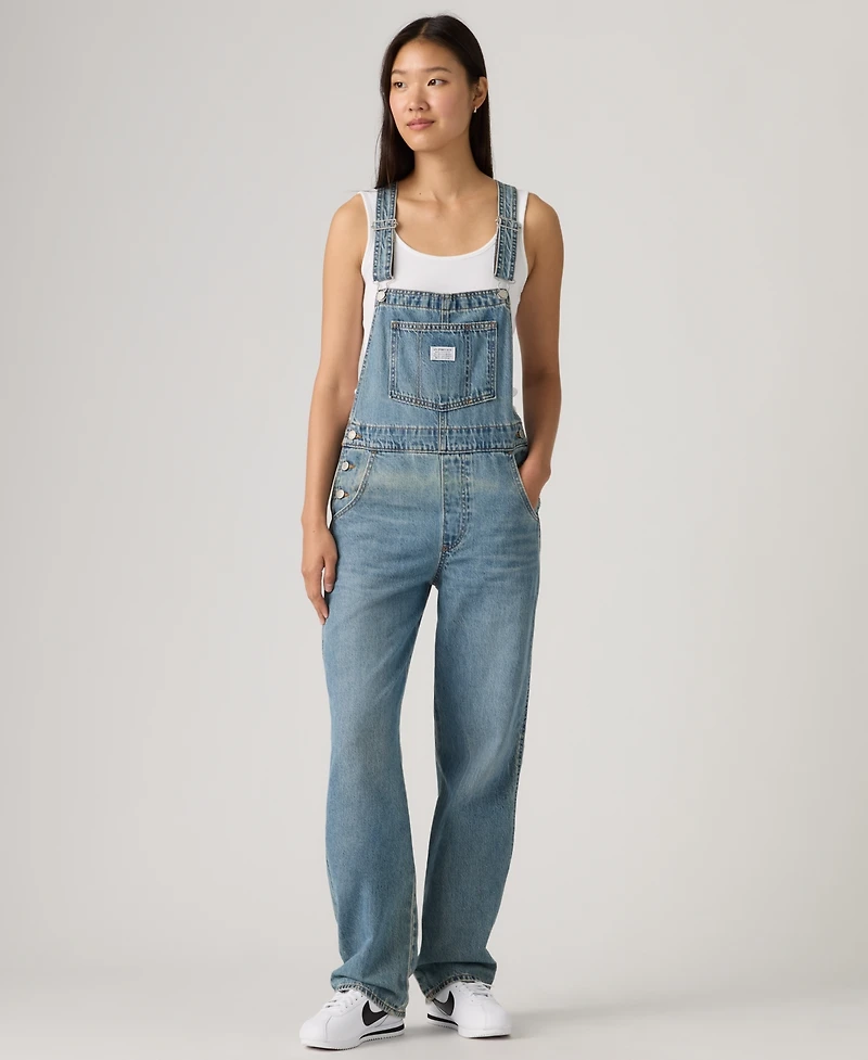 Levi's Women's Vintage-Inspired Drapey Fit Denim Overalls
