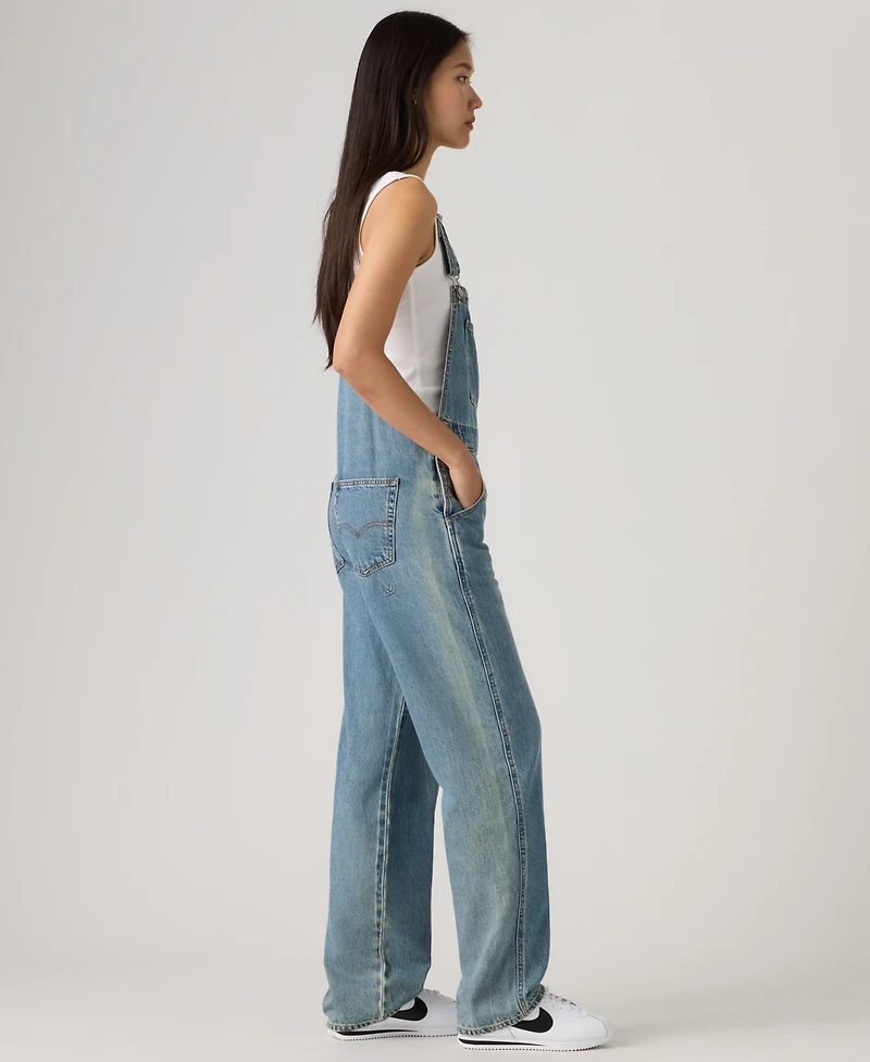 Levi's Women's Vintage-Inspired Drapey Fit Denim Overalls