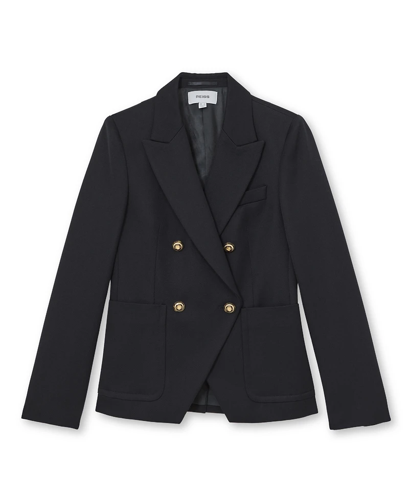 Reiss Women's Wool-Blend Double-Breasted Blazer