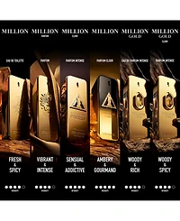 Rabanne 1 Million Night Limited Edition Elixir, 3.4 oz.