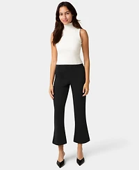 Hue Women's Double Soft Jersey Kick-Flare Sleepwear Pant