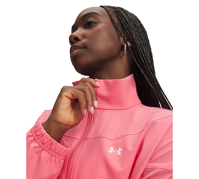 Under Armour Women's Logo Rival Woven Jacket