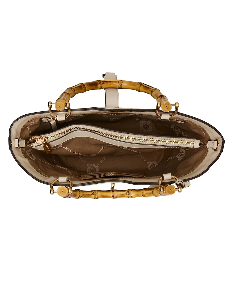 Anne Klein Rounded Medium Top Handle Tote Bag