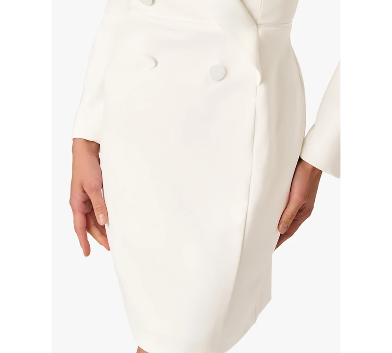 Adrianna Papell Women's Tuxedo Cocktail Sheath Dress