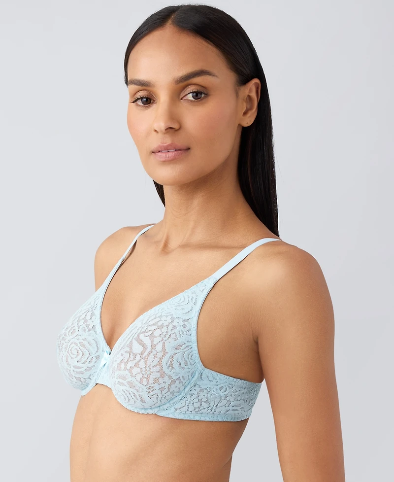 Wacoal Halo Lace Molded Underwire Bra 851205