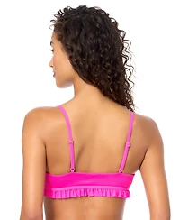 Raisins Women's Shaye V-Neck Swim Bikini Top