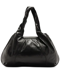 Arezzo Rita Extra-Large Decorative Tassel Snap Button Hobo Bag