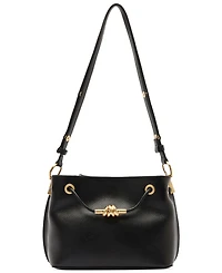 Arezzo Daphne Small Gold-Tone Knot and Eyelets Crossbody Bag