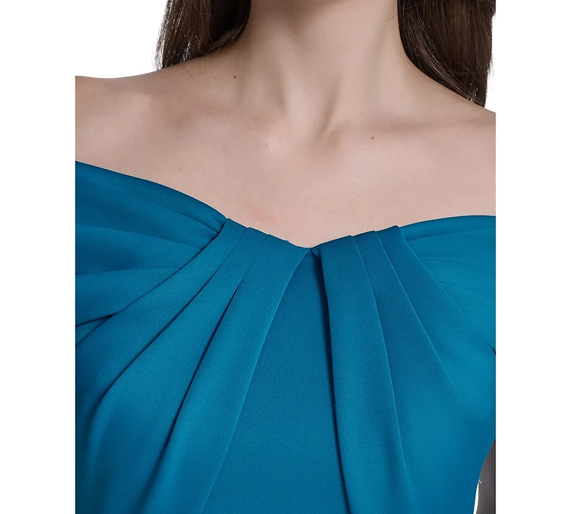 Eliza J Women's Off-The-Shoulder Midi Dress