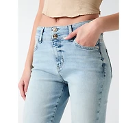 Guess Women's Lily Straight-Leg Capri Jeans
