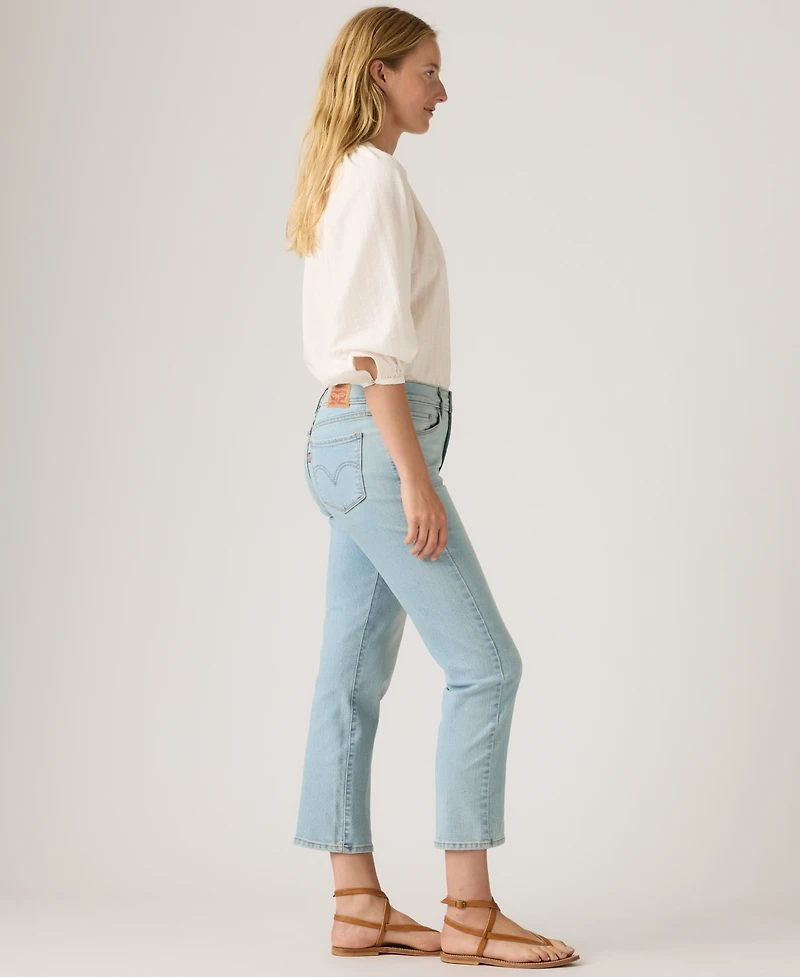 Levi's Women's Classic Mid-Rise Ankle Straight-Leg Jeans
