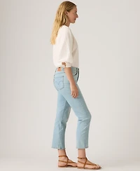Levi's Women's Classic Mid-Rise Ankle Straight-Leg Jeans