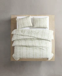 Calvin Klein Weave Texture Rich 3-Pc. Duvet Cover Set