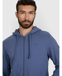 4F Men's Men s Zip-Up Sweatshirt With A Hood