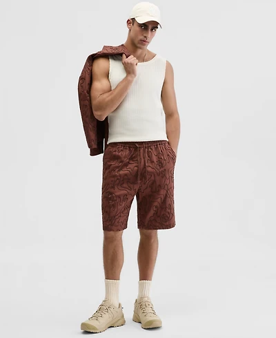 Mode of One Men's Floral Embroidered Shorts, Exclusively at Macy's