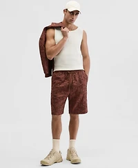 Mode of One Men's Floral Embroidered Shorts, Exclusively at Macy's