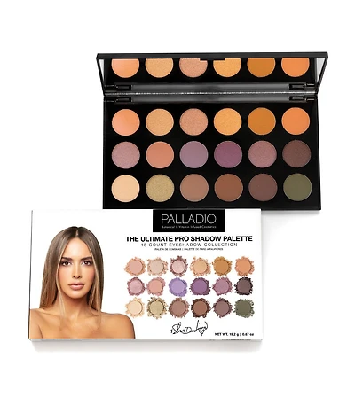 Palladio The Ultimate Pro Shadow Palette, Shannon De Lima Collab