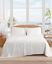 Tommy Bahama Home Cool Zone 200-Thread Count Cotton Percale 3-Pc. Sheet Set, Twin