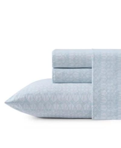 Tommy Bahama Home Palm Tree Ikat Washed 200 Thread Count Cotton Sheet Sets