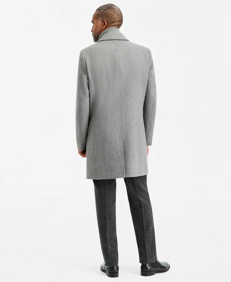 Michael Kors Men's Classic-Fit Wool-Blend Overcoat