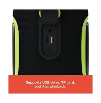 RadioShack 40W IPX5 Live Sound Portable Speaker & Green