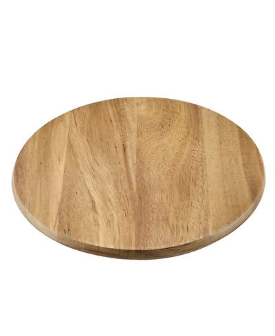 Rachael Ray 9" Magnetic Acacia Trivet with Silicone Feet