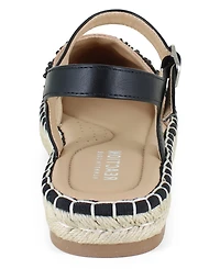 Kenneth Cole Reaction Women's Elmar Espadrille Flat Sandals