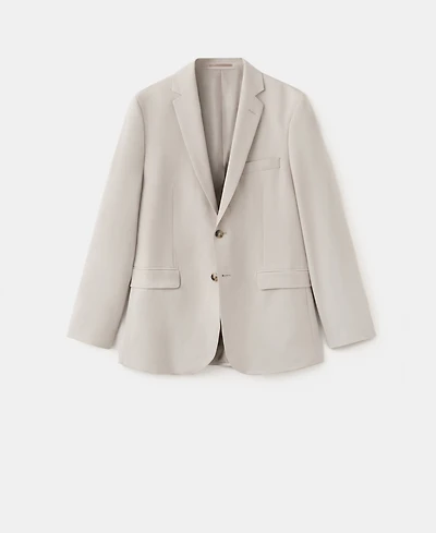 Mango Men's Stretch Fabric Super Slim-Fit Suit Jacket