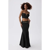 Luna B Veronica Strapless Accessory Top