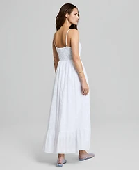 And Now This Women's Lace-Trim Tank Maxi Dress, Macy's Exclusive