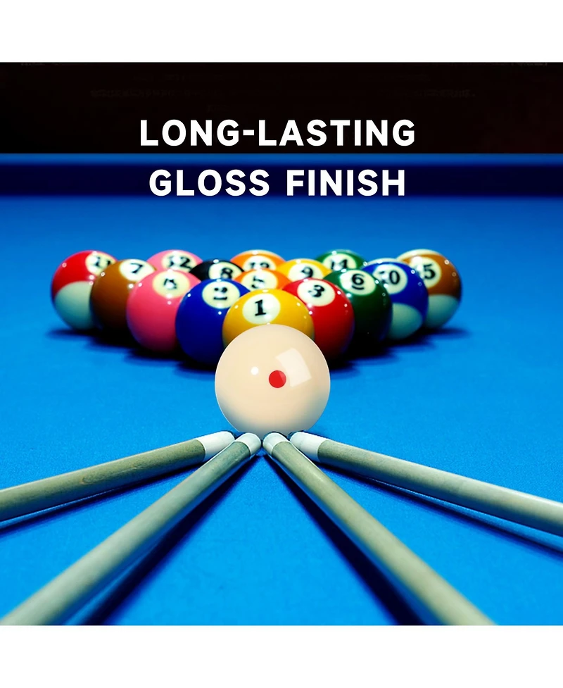 Gse Games & Sports Expert 2 1/4-Inch 6 Red Dot Training Cue Ball, Aaa-Grade Pro Cup Standard Pool Billiard Ball