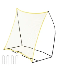 Mecale 7 x 7 Ft Soccer Rebounder Net with Carry Bag