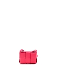 Pre-Owned Bottega Veneta Candy Cassette Crossbody Bag Maxi Intrecciato Leather