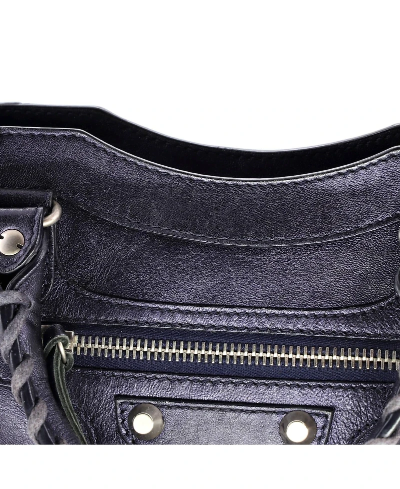 Pre-Owned Balenciaga Mini City Classic Studs Bag Leather