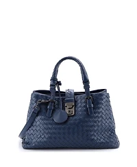 Pre-Owned Bottega Veneta Small Roma Bag Intrecciato Nappa