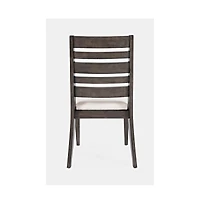 Lincoln Square Contemporary Upholstered Ladderback Chair (Set of 2)