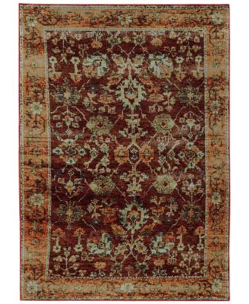 Oriental Weavers Andorra Viva Red Area Rugs