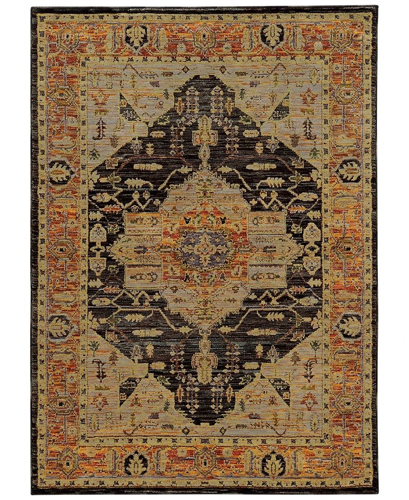 Oriental Weavers Andorra Heriz 2'3" x 8' Runner Rug