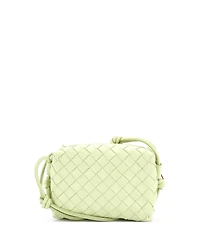 Pre-Owned Bottega Veneta Mini Loop Crossbody Bag Intrecciato Nappa