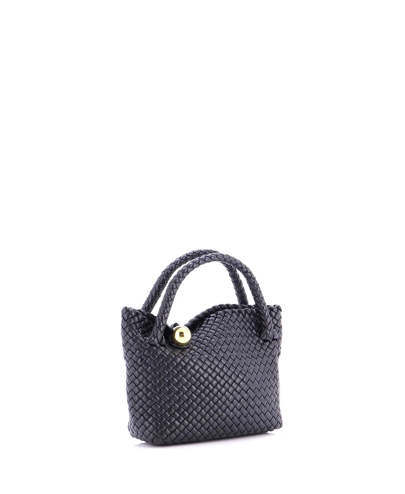 Pre-Owned Bottega Veneta Small Tosca Bag Intrecciato Leather