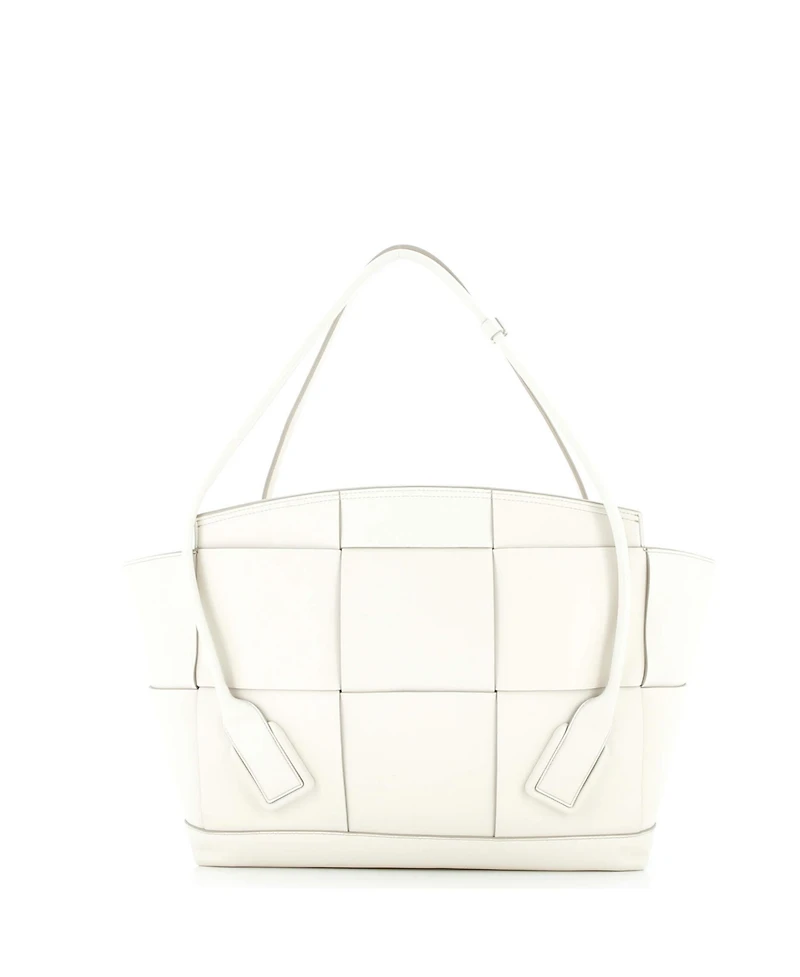 Pre-Owned Bottega Veneta Large Arco Bag Maxi Intrecciato Leather