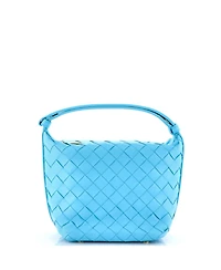 Pre-Owned Bottega Veneta Mini Wallace Shoulder Bag Intrecciato Nappa