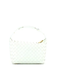 Pre-Owned Bottega Veneta Mini Wallace Shoulder Bag Intrecciato Nappa