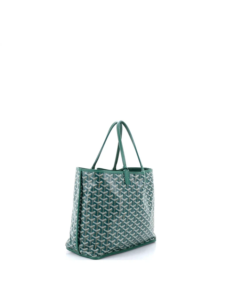 Pre-Owned Goyard Pm Anjou Reversible Tote Coated Canvas