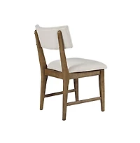 Jofran Beck Contemporary Upholstered Split Back Dining Chair (Set of 2