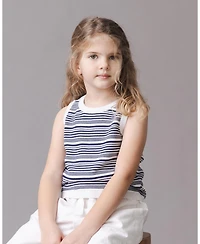 Hope & Henry Girls and Organic Sweater Tank