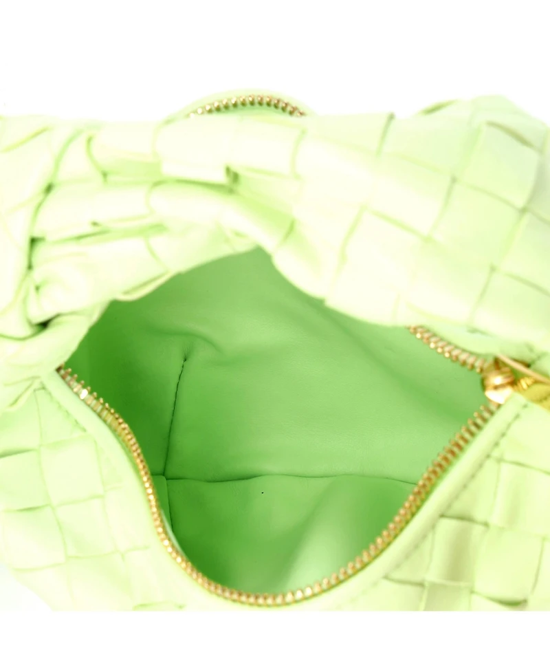 Pre-Owned Bottega Veneta Mini Bv Jodie Hobo Intrecciato Nappa