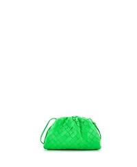 Pre-Owned Bottega Veneta Mini The Pouch Intrecciato Nappa